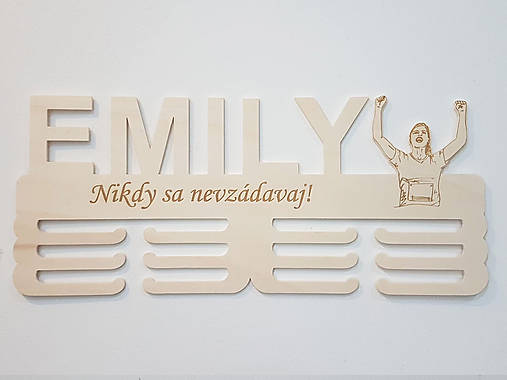 Držiak na medaily na mieru 45cm víťaz