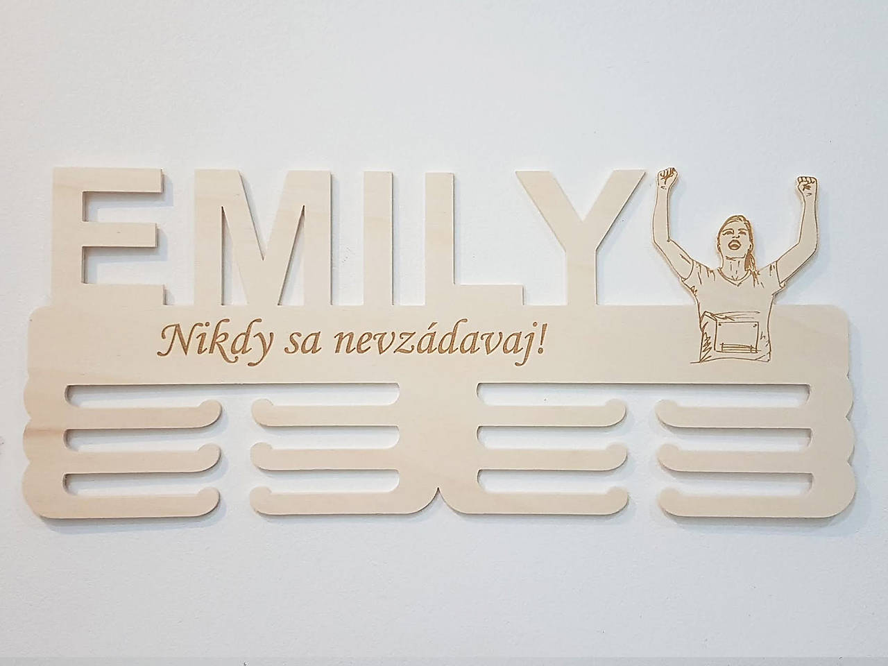 Držiak na medaily na mieru 45cm víťaz