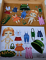 Hračky - Papierové bábiky. Bambika_1 a 2 - 12294122_