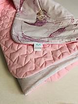 Detský textil - Prehoz na posteľ pelikan - 12294085_