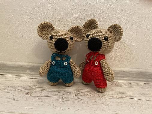 Hračky - Hačkovaná Hračka - Koala /Koalka :) - 12295423_