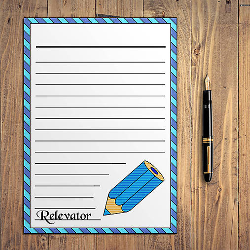 Detské doplnky - Detské maxi - linajkový papier - kreatívne (farbička) - 12292869_