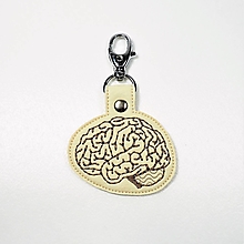 Kľúčenky - Kľúčenka mozog - 12299835_