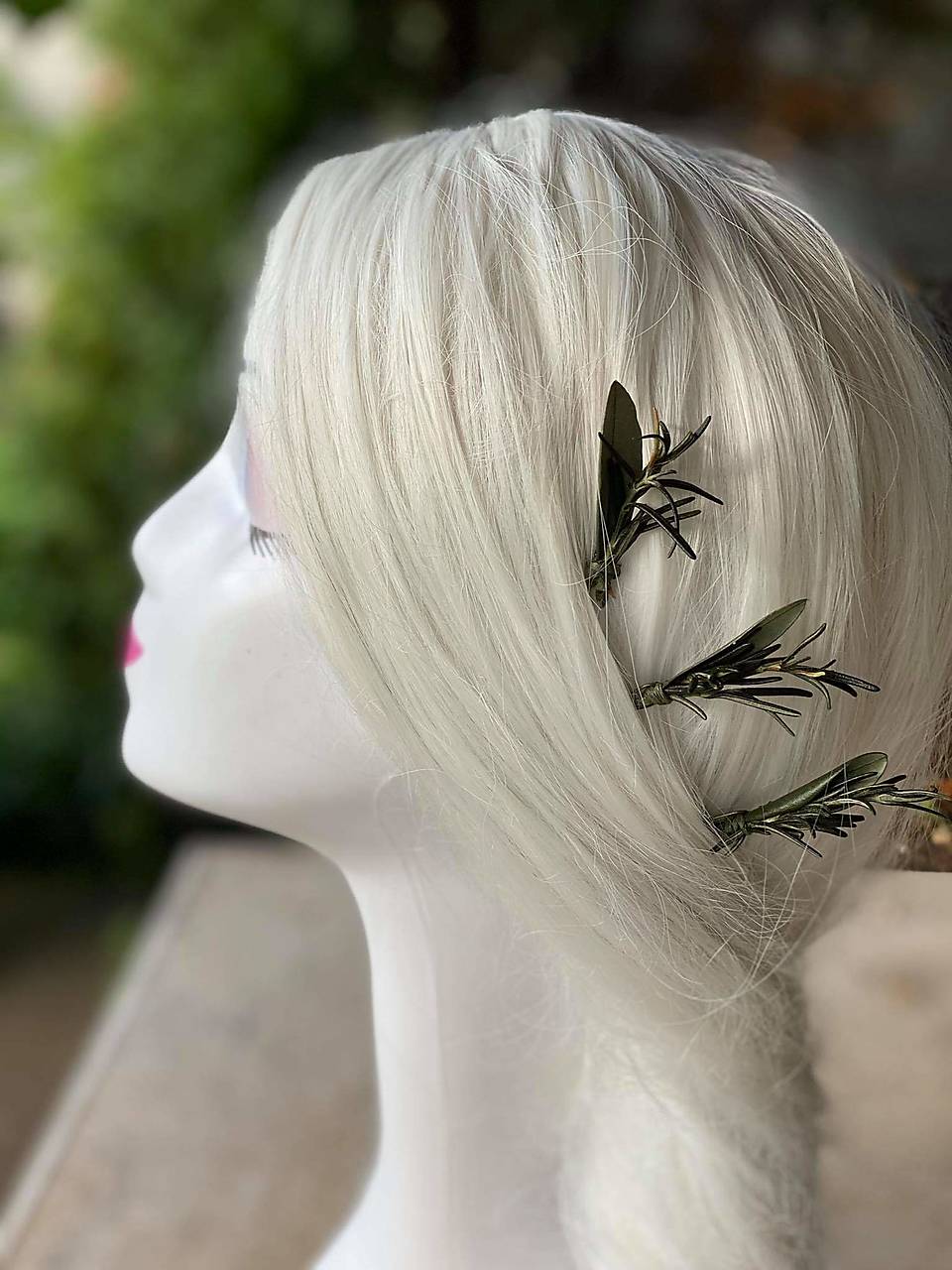 Naturálne vlásenky "hľadám šťastie" 