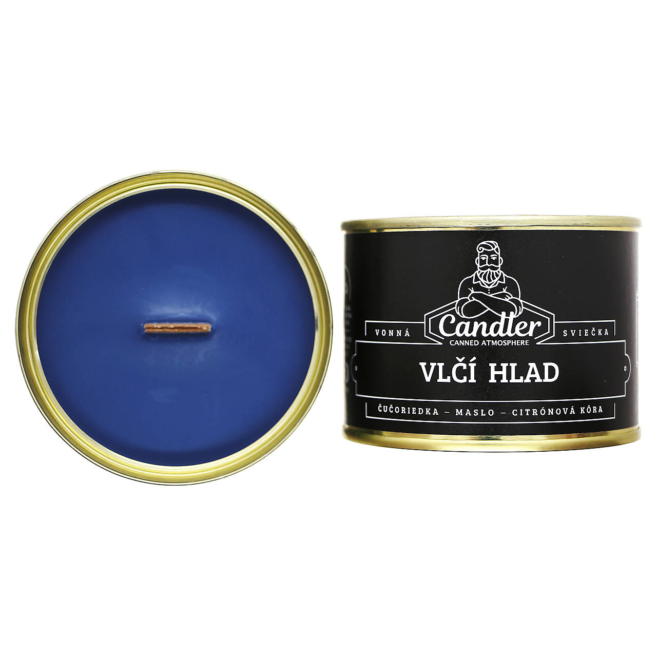 Sójová sviečka Vlčí hlad, 140 g