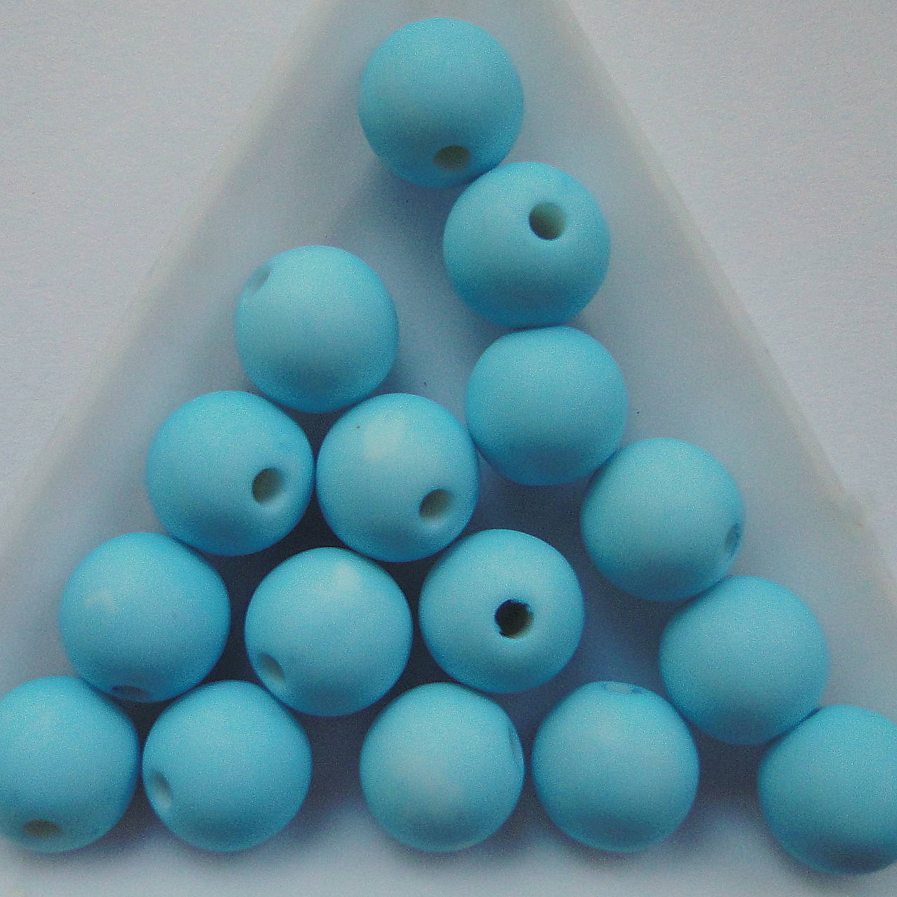Plast MATT 10mm-10ks (sv.modrá)