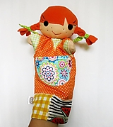 Hračky - Maňuška Pippi (na objednávku) - 12307089_