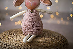 Hračky - Ružovomaslová ovka so smotanovými nožičkami (Ovka nohatá) - 12309536_