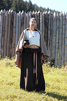 Iné oblečenie - Ženský odev z doby bronzovej, rekonštrukcia podľa nálezu Borum Eshoj - 12309535_