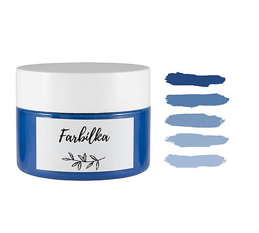 Farby-laky - Farbilka 100ml - monterková modrá - 12309399_