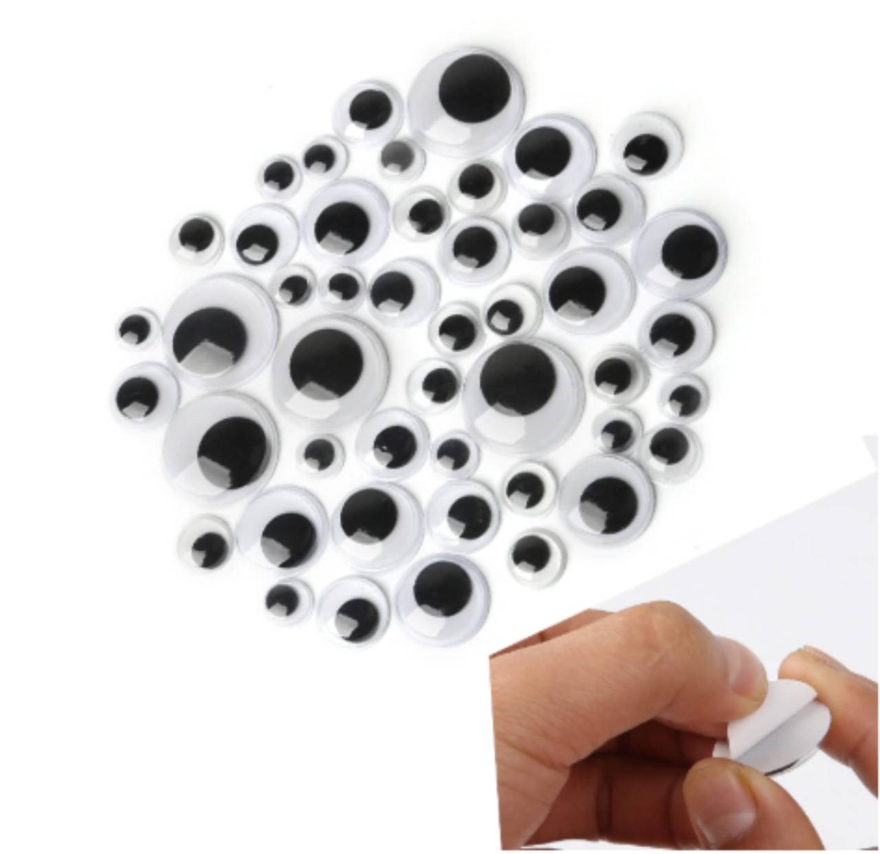 Nalepovacie očká 5 mm - 15 mm / kus