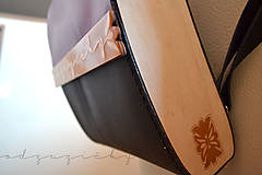 Batohy - Kožený ruksak Agátka - 12320331_
