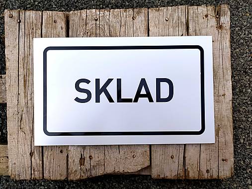 Tabuľky - Tabuľka: SKLAD - 12327174_