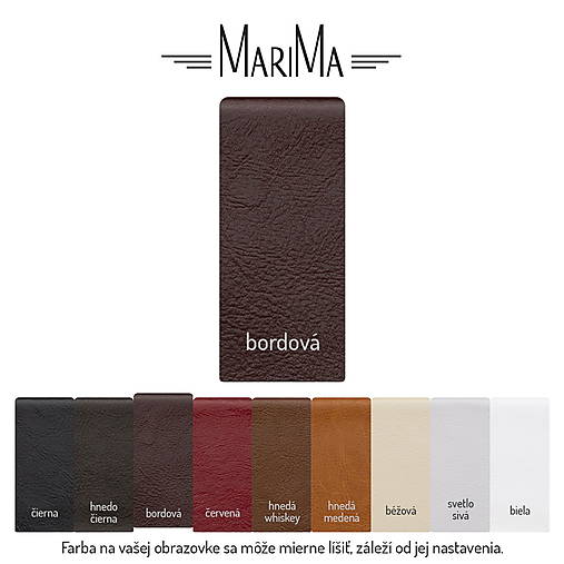 Na notebook - Kožený obal na macbook - tablet - notebook (Bordová) - 12327738_