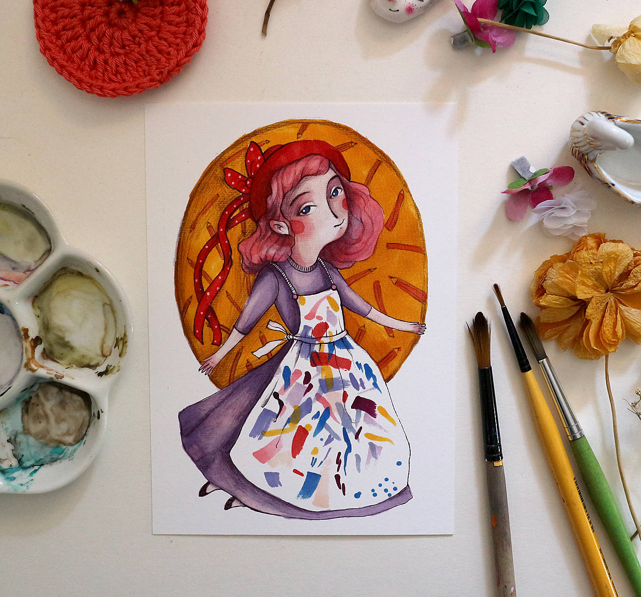 Uhnite, idem maľovať!