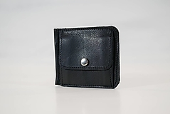 Peňaženky - Kožená dolarovka - kombi - 12333878_