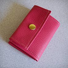 Peňaženky - Dámska peňaženka - ružová - 12335985_