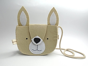 Detské tašky - Moje obľúbené zvieratko (zajac) - 12338714_
