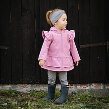 Detské oblečenie - Detská softshell bunda - Lily PINK - 12353834_