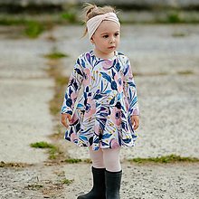 Detské oblečenie - Šaty FLOWER POWER - 12353911_