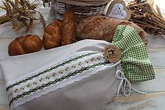 Úžitkový textil - Vrecko na chlieb - 12354426_