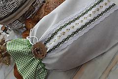 Úžitkový textil - Vrecko na chlieb - 12354432_