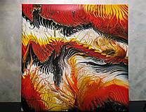Obrazy - Inferno - 70 x 70 cm - akryl - 12355248_