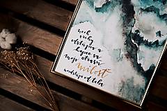 Obrazy - NECH VRCHY ODSTÚPIA - art print - 12362327_