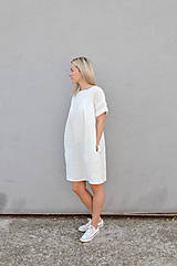 Šaty - Šaty NORA biele - 12363115_