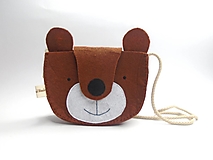 Detské tašky - Moje obľúbené zvieratko (medveď) - 12363853_