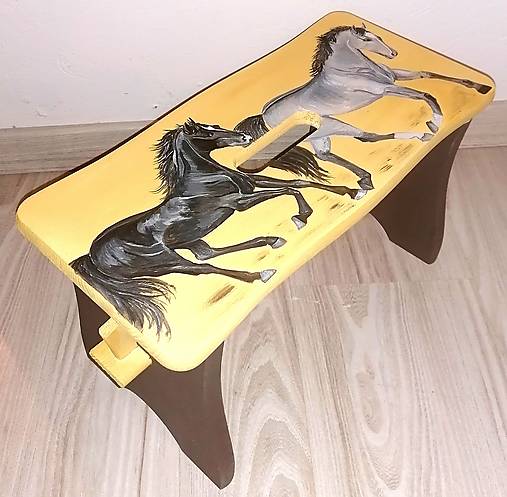 Nábytok - Šamlík "Horses" - 12370660_