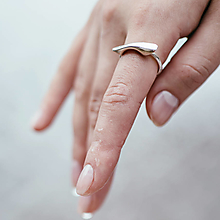Prstene - Výrazný prsten Tess - 12373973_