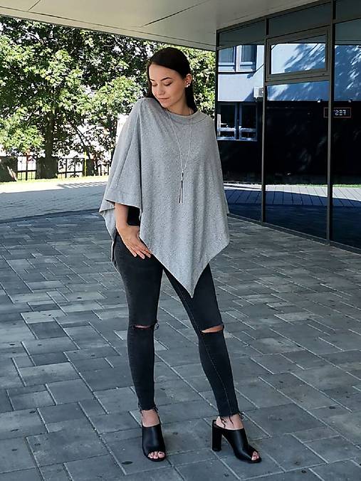 Iné oblečenie - poncho EMMA - 12380851_