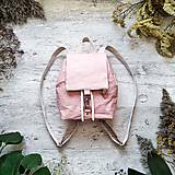 Batohy - Ruksak CANDY backpack - pastelovo ružová - 12385978_