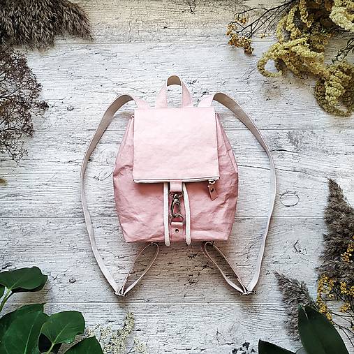 Ruksak CANDY backpack - pastelovo ružová