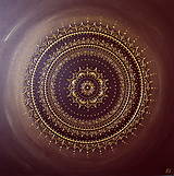 Obrazy - Mandala STABILITA (brown) 60 x 60 - 12386896_