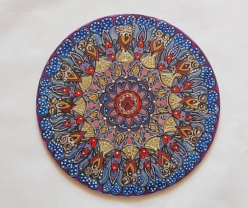 Obrazy - osobná mandala Vierka - 12386923_