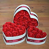 Dekorácie - Heart flower box (S) - 12389110_
