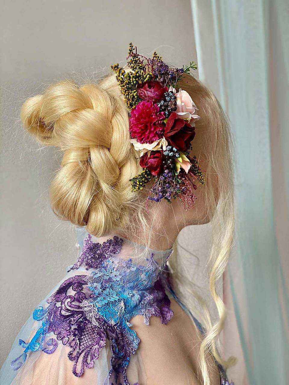 Kvetinový hrebienok "večerné rozjímanie" 