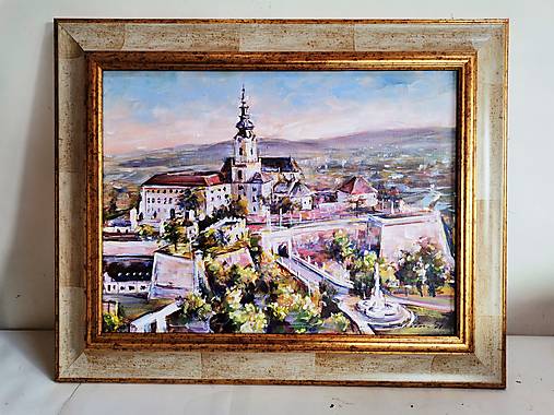 Pohľad na Nitriansky hrad