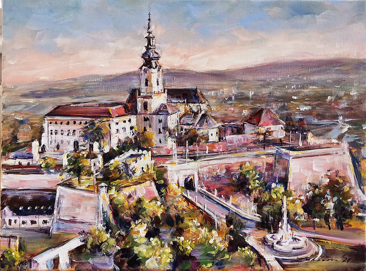 Pohľad na Nitriansky hrad