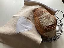 Úžitkový textil - vrecko na chlebík - 12397157_