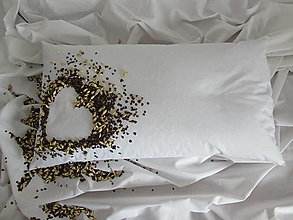 Úžitkový textil - Pohánkovo špaldový vankúš 35x60cm - 12405907_