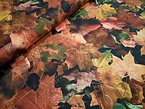 Úžitkový textil - Kolekcia jesenné lístie - 12409752_