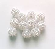Korálky - Akrylové "Bubble" korálky 10 mm - 10 ks - 12408007_