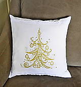 Úžitkový textil - vianoce-vankúš - 12407244_