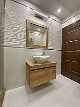 Nábytok - Kúpeľnová skrinka + zrkadlo - 12409989_