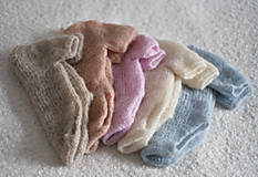 Detské oblečenie - Newborn body s krátkymi rukávmi na fotenie novorodeniatok - 12405696_