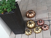 Dekorácie - Jesenná dekorácia - Tekvičky - 12412976_