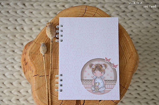 Papiernictvo - Zápisník pre bábätko / dievčatko - 12413290_